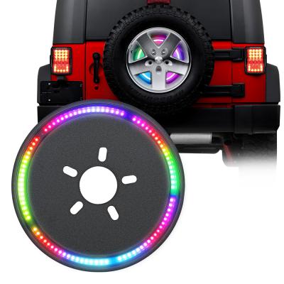 China High Quality Loyo Hot Sale RGB Multicolor Led Controller Color Mode Changing Wheel Remote Light For Jeep LY-BRL-001-RGB for sale