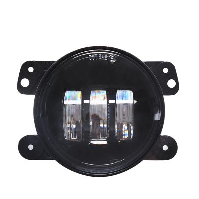 China Super Bright 4 Inch Aluminum Housing Round Fog Lights For Sale 30W Ip67 4 Series Offroad Ip67 Fog Lights Led 4 Inch Fog Lights For Jeep Wrangler for sale