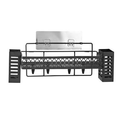 China Modern Kitchen Wares Wall Mounted Shelves Metal Knife Rack for sale