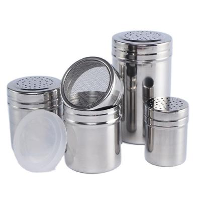 China Sustainable High Quality Kitchen Ware Stainless Steel Spice Cans for sale