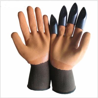 China Wholesale Kids Garden Genie Gloves With Claws For Digging And Gardening Planting for sale