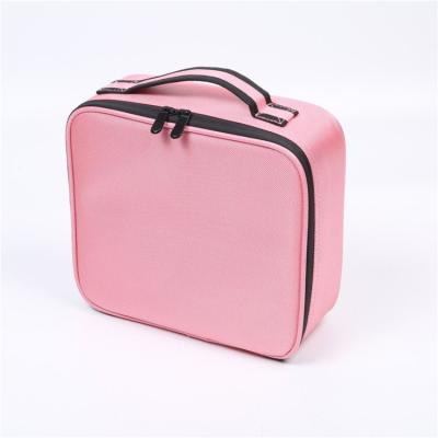 China Lady Make Up Bag Large Capacity Portable Professional Makeup Artist With Makeup Embroidery Toolbox Women Cosmetic Bag for sale