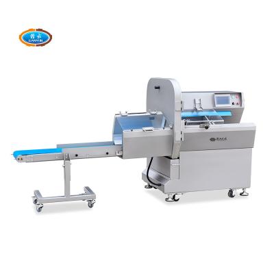 China GANYUN Beef Pork Steak Cutter Slicing Machine Frozen Jerky Cutter 304 Stainless Steel Slicing Pork Ribs/Big Bones/Beef Bones for sale