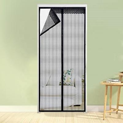 China Polyester Screen Mesh Fiberglass Magnetic Screen Door Patio Magnetic Mesh Curtain for Door for sale