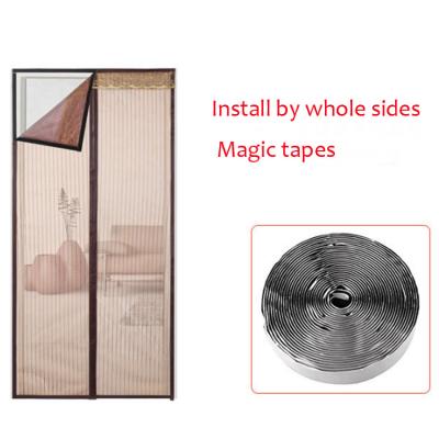 China BaiChuan Durable Flexible Anti-mosquito Door Screen Pleated Mesh Door Screen for sale