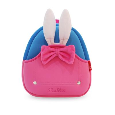 China Cute Lightweight Kids Backpacks School Bag Cartoon Rabbit Pattern for sale