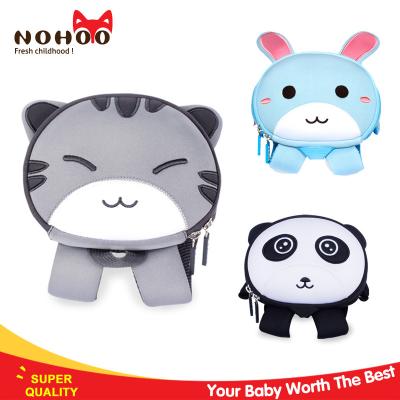 China OEM waterproof children school bag Grey cute cat Pattern Neoprene Material for sale