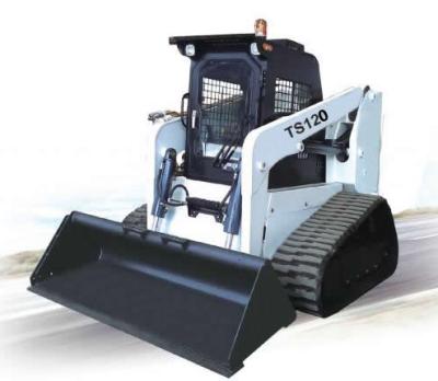 China Raises Track Skid Loaders 140HP TS120 Stronger Powerful Crawler Skid Loader With Multifunctional Attachments For Sale for sale