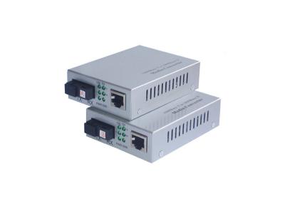 China 1000m Gigabit Ethernet Fiber Media Converter With 1310nm / 1550nm Single Mode for sale