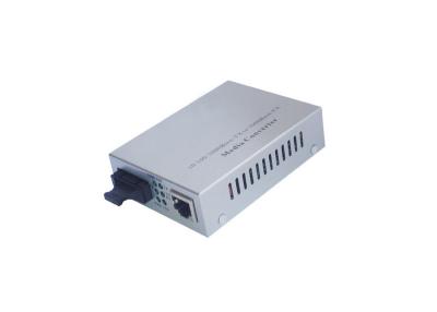 China Single Mode Fiber Optic Media Converter, 10/100/1000m Gigabit Media Converter 20- 100km for sale