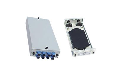 China Mini Wall Mount Fiber Termination Box 6-48 Fiber, Wall Mount Fiber Enclosure for sale