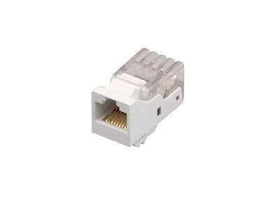 Cina RJ45 connettore modulare Unshielded, chiave di volta senza strumento Jack del gatto 5e di UTP in vendita