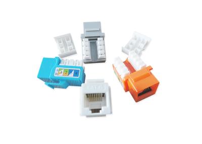 China UTP Cat 6 Keystone Jack Rj45 Modular Connector Fit For Patch Panel for sale