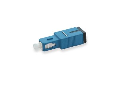 China SC Singlemode Fiber Optic Attenuator , Male to female Plug Type Optical Fiber Attenuator for sale