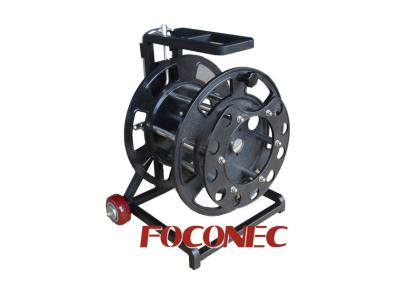 China Easy Movable Steel Fiber Cable Reel / Spool , Fiber Optic Accessories for sale