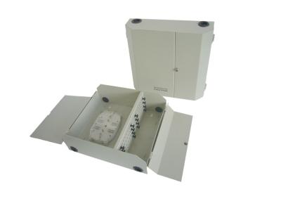 China Double Door Wall Mount Fiber Enclosure for FTTH, 24 / 48 Fiber Optic Distribution Box for sale