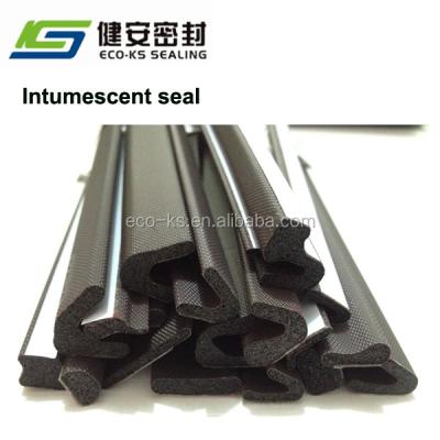 China Traditional Fire Rated Door Smoke Seal / Fire Retardant Seal / Fire Retardant Seals Strip for sale