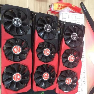 China Workstation good quality used famous brand gpu no lhr rtx 3060ti 3070 3080 3090 graphics card for sale