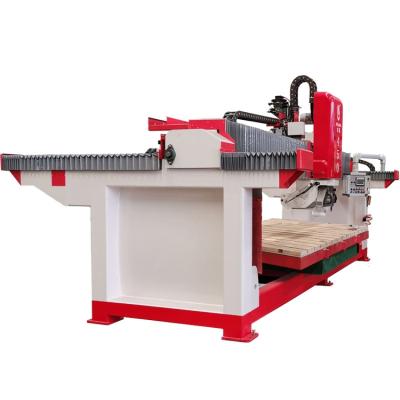 China Building Material Stores Hualong HLSQ-450 High Quality Long Time Span Automatic Granite Bridge Saw Stone Cutting Machine for sale