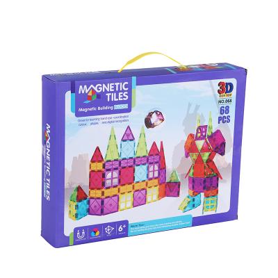 China DIY practice hot sale magnetic creative diy head building block 3d for sale