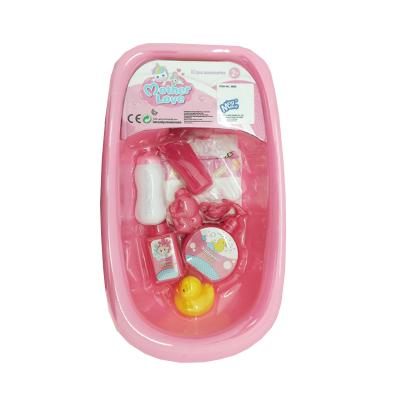 China DIY TOY Accessories Toy Baby Doll Bath Tub, Plastic Toy Doll Bathtub, Plastic Doll Accessories for sale