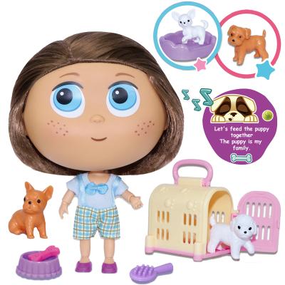 China Top Selling 7 Inch Plastic Baby Toys Educational Dress Up - Doll, Solid Body Breeder Fashion Doll Joint Set for sale