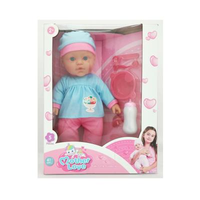 China 16 Inch Soft Body IC Baby Battery Operated Toy - Doll Made in China With Powering 5 Accessories for sale