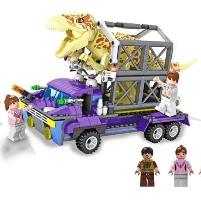 China Building Toy Jurassic Creative Building Blocks Dinosaur Set Building Blocks Plastic Toys For Children for sale