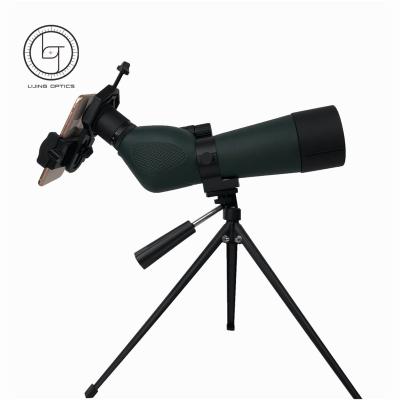 China Bak4 Porro Nature View Scope 20-60x60 Waterproof Monocular Spot Astronomical Telescope for Guided Stargazing with Tripod for sale