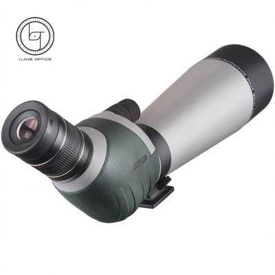 China LIJING 20-60x80 TELESCOPE Adjustable Focus Zoom Macro Spotting Scope With Fully Metal Tripod For Hunting for sale