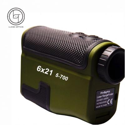 China Lijing Military Distance 6x25 Laser Rangefinder Measuring Binoculars For Laser Golfing Hunting Rangefinders for sale