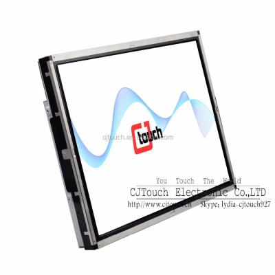 China 17 inch multi point IR/infrared touch screen monitor with wall mounted VESA touch screen jukebox for sale 17