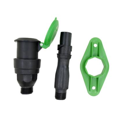 China Wholesale Quality Durable Agriculture Garden Used Tools Quick Watering Irrigation Coupling Plastic Valve for sale