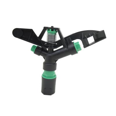 China PP+ POM New Arrival 3 Spout Circle Spray Agriculture Irrigation Sprinkler Supplier For Garden Irrigation for sale