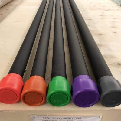 China Universal Wholesale Custom Weighted Bodybuilding Horizontal Bar Silicon Weight Bar Full Body Bar for sale