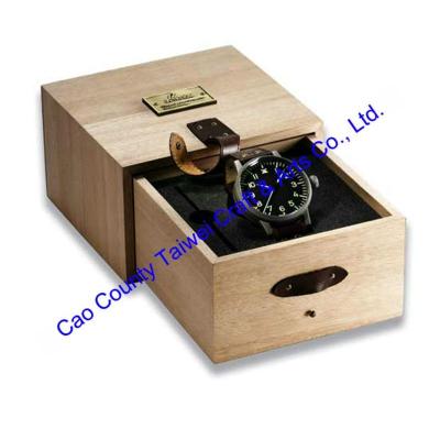 China Europe shopping wooden box for watch for sale