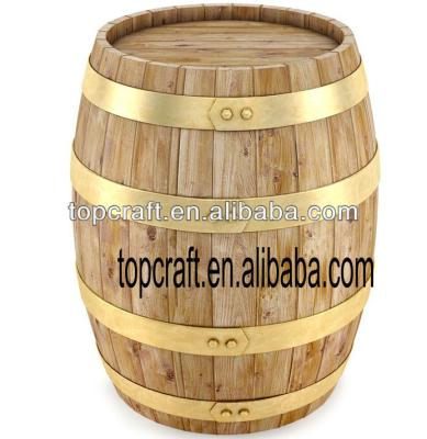 China Wine beer barrel crafted from pine wood for sale