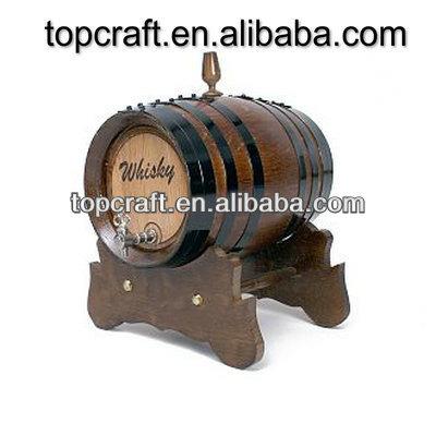 China Beer small oak barrels 1 liter 2 liter 4 liter for sale