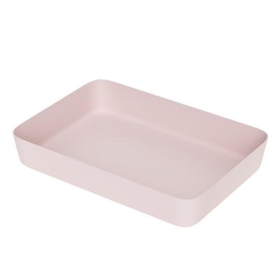 China Wholesale Viable Storage Nordic Plastic Tray Cutlery Dish Shunxing Style Combination Jewelry Storage Creative Desk Tray for sale