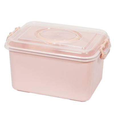 China Eco-friendly Durable Toy Clothes Household Factory Outlet Folding Plastic Container Widely Use Airtight Strong Storage Box for sale