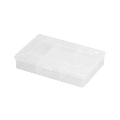 China 2021 Wholesale Price Compartments Tool Box Universal Clear Plastic Viable Storage Case Transparent Tool Box for sale