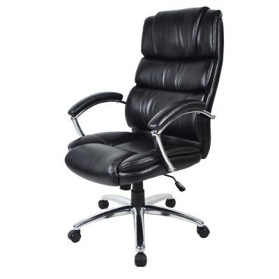 China Adjustable (Height) Black PU High Back Adjustable Executive Office Chair for sale