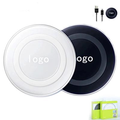 China Mobile Phone Qi Wireless Charger For Samsung Galaxy S9 S8 S7 S6 High Quality Pad Charging Fast Charger With Package for sale