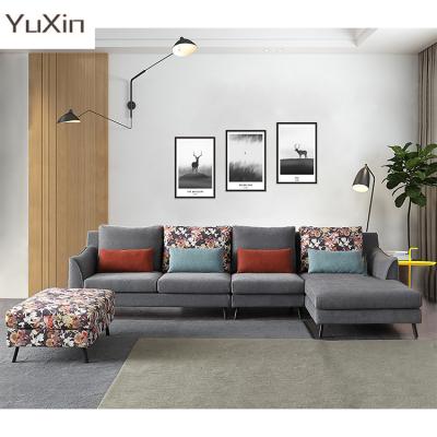 China (Others) Nordic Adjustable Fabric Sofa Set Furniture Comfortable Luxury Modern Living Room Sofas for sale