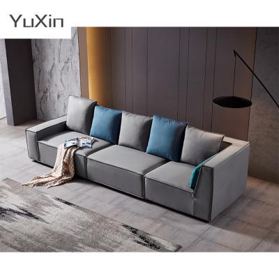 China (Other) hot sale sectional corner adjustable l shape living room furniture living room S999 Foshan modern fabric sofa for sale