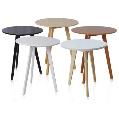 China Convertible Modern Simple Wood Side Center Round Marble Tea Table Coffee Table Painting Coffee Table Customized for sale