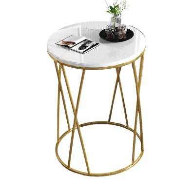 China Modern Extendable Living Room Stainless Steel Metal Bedroom Console Side Table for sale