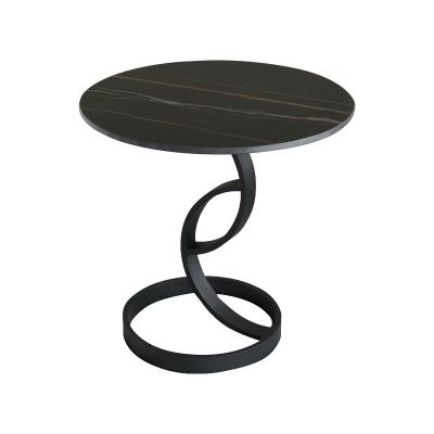 China Metal Adjustable Modern Luxury Cafe Furniture Living Room Side Table (Other) for sale