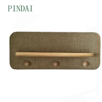 China Minimalist Nordic Soft Wood Sofa Wall Cloth Decorations Removable Room Shelf for sale