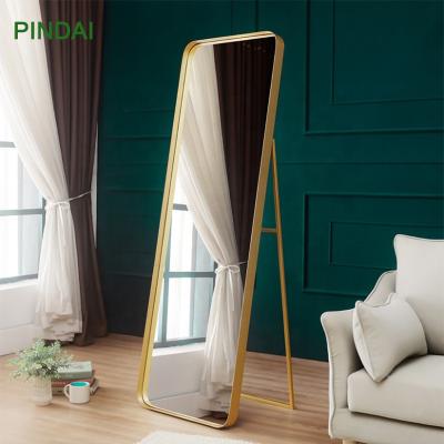 China Multi-Function Full-Floor Floor Standing Decorative Dressing Mirror Large Stand Mirror for sale